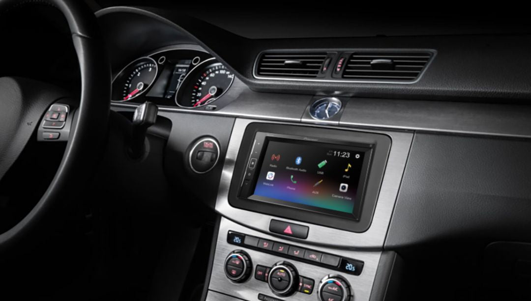 Pioneer 6.2 inch 2 DIN Car Radio with Bluetooth