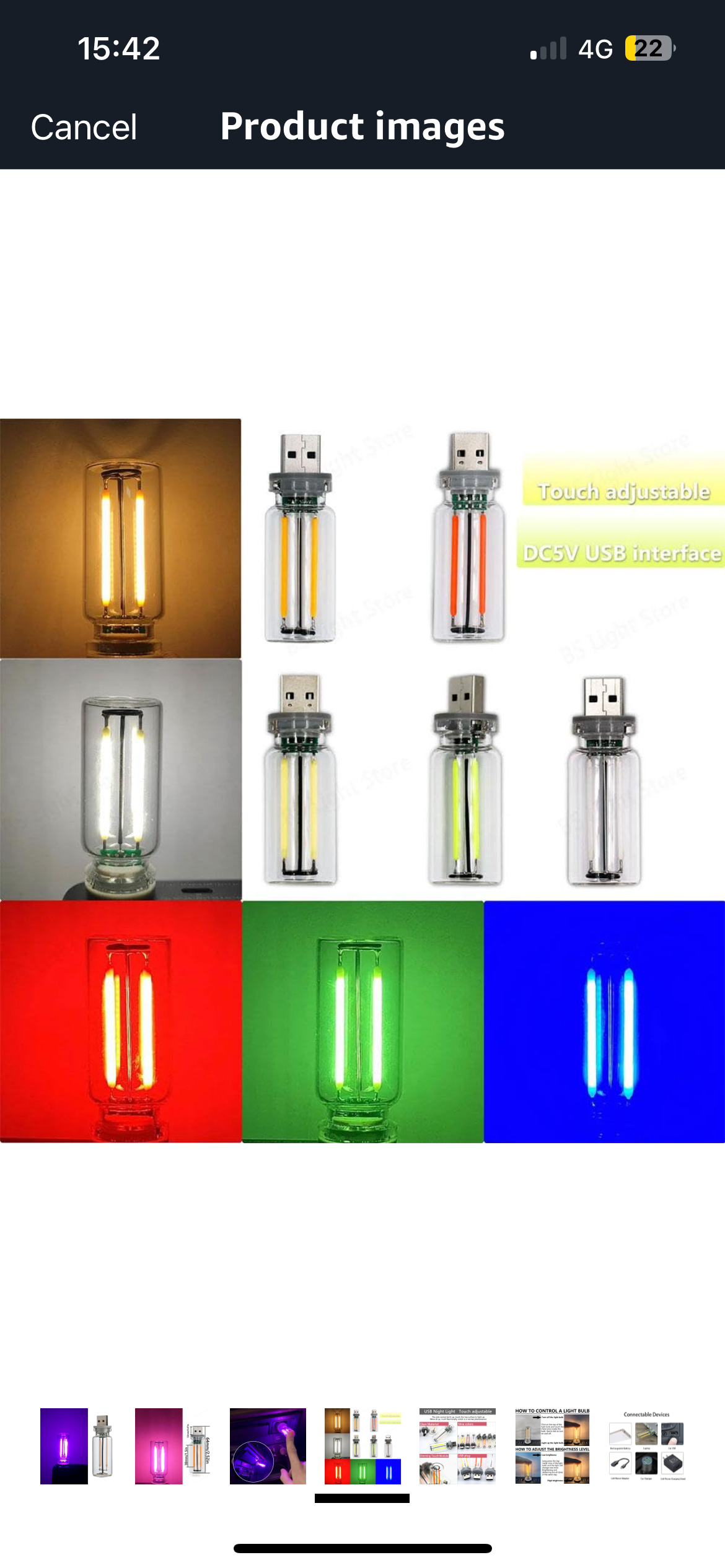 Retro USB Vibe Light