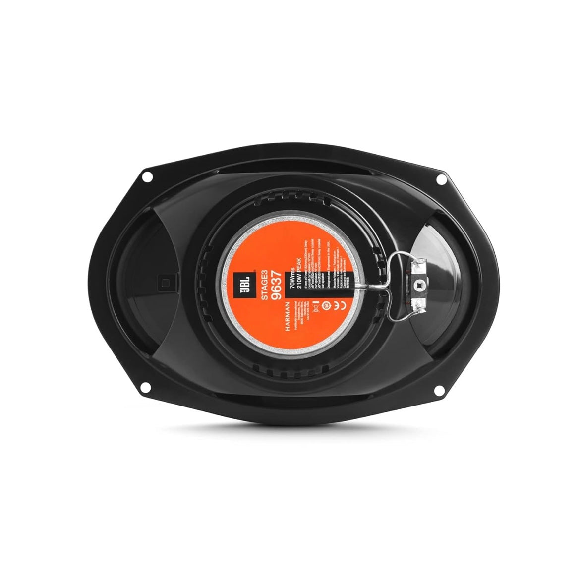 JBL 3-Way Car Speaker Set by Harman Kardon without Grille - 375 Watt Car Speaker Boxes - 6 x 9 Inches (152 mm x 230 mm)