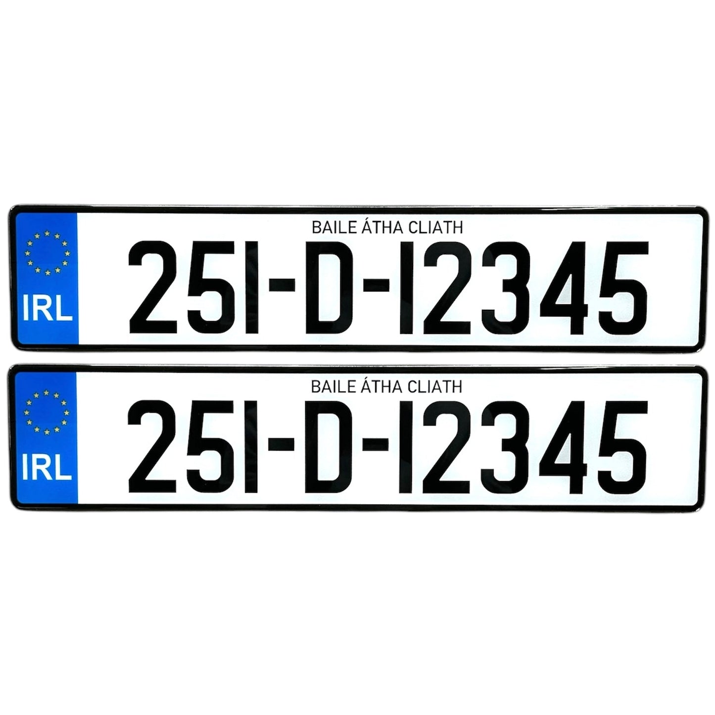 NCT Approved Number Plate