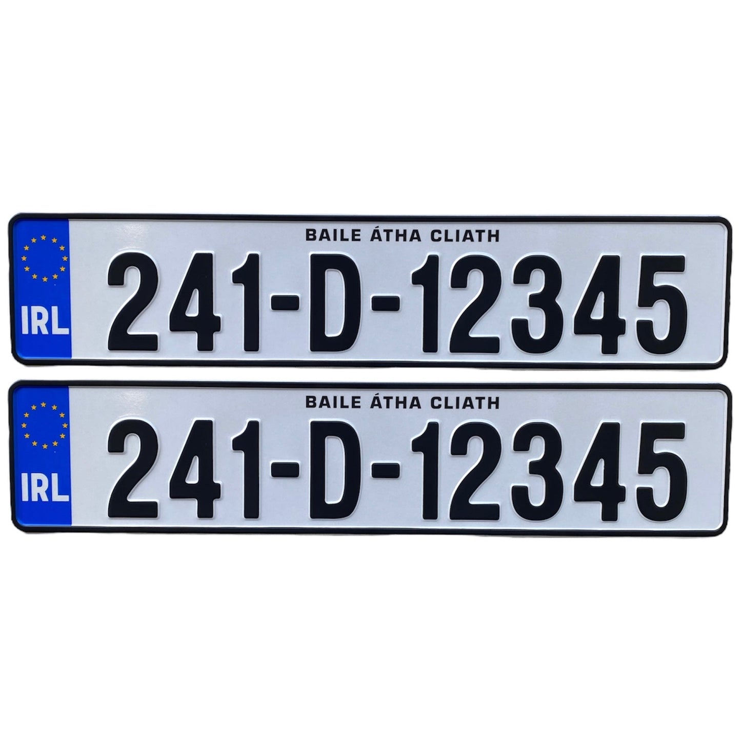 NCT Approved Stamped Plates (x2)