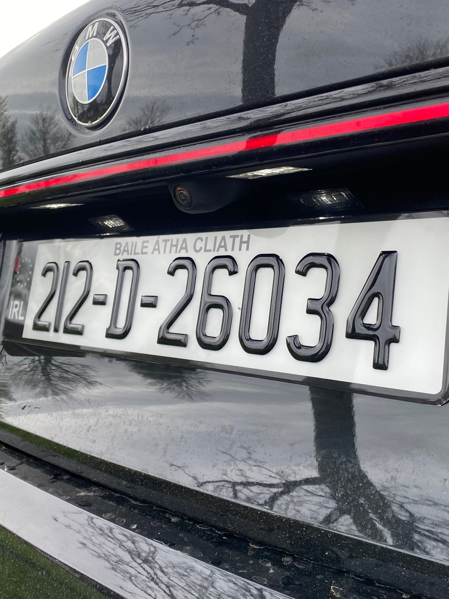 3D Gel - Number Plates (x2)