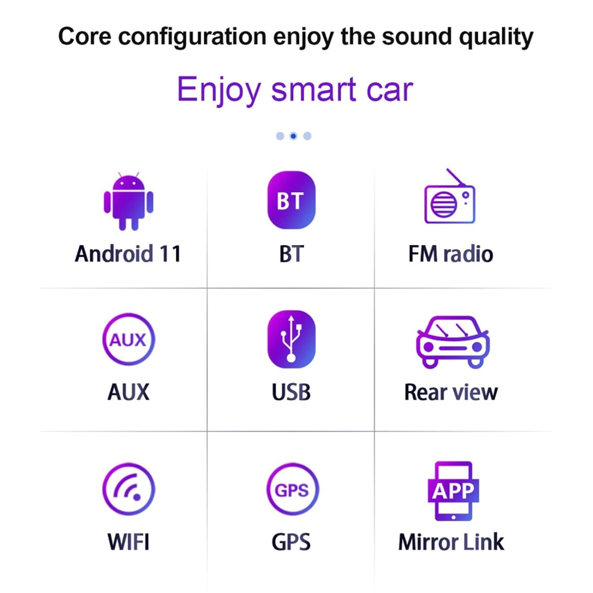 Android 11 Car Stereo Double Din