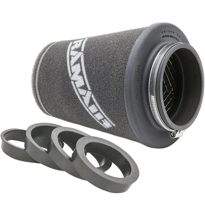 Ramair Filters CC-296-UNI High Performance Conical Air Filter with Universal Neck and Reducing Rings
