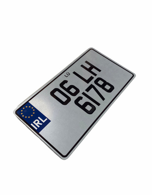 2D Japanese Import Number plates (x2)