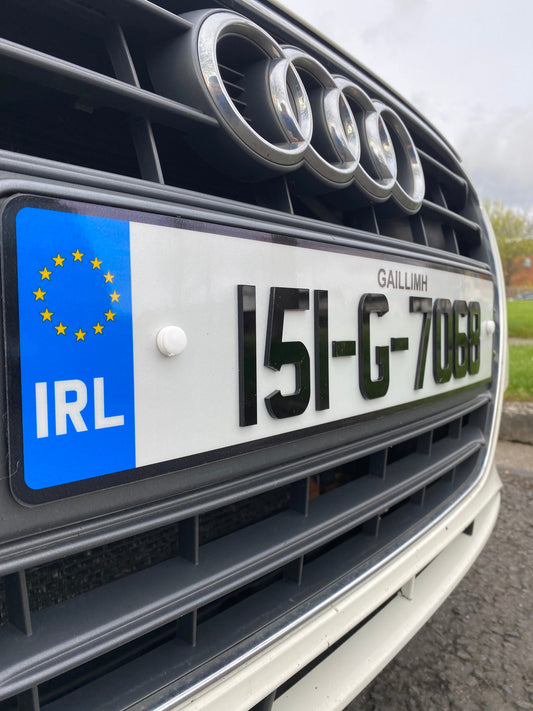 NCT Gloss 3MM 4D Number Plates (x2)