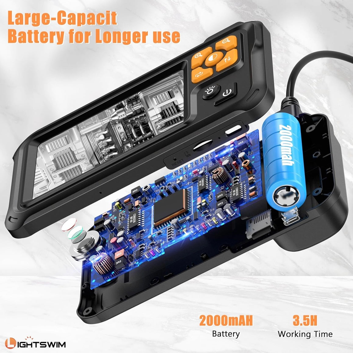 Inspection Camera 4.3” Boroscope
