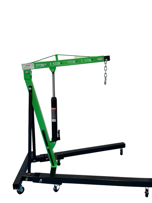 2 Ton Folding Shop Crane Engine Hoist