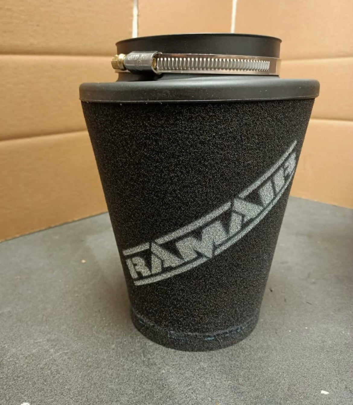 Ramair Filters CC-296-UNI High Performance Conical Air Filter with Universal Neck and Reducing Rings