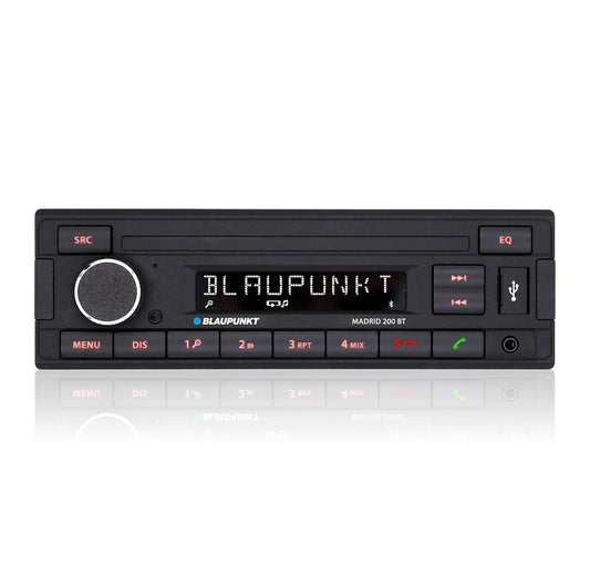 Blaupunkt MADRID200BT Single Din Stereo with Bluetooth, USB & AUX
