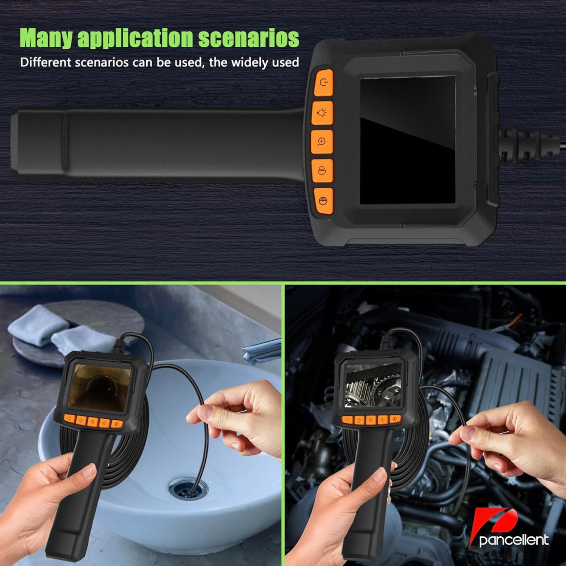 Inspection Camera 2.4” Boroscope