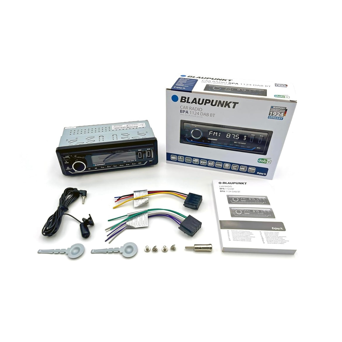 Blaupunkt BPA 1124 DAB BT Single DIN Car Radio