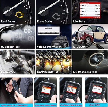 Launch Diagnostic OBD2 Scanner Elite
