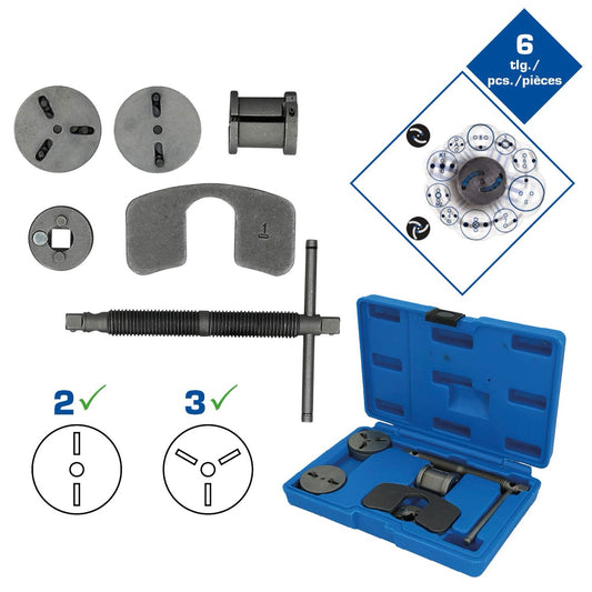 BT701150 Universal Brake Piston Reset Tool Set, 5-Piece