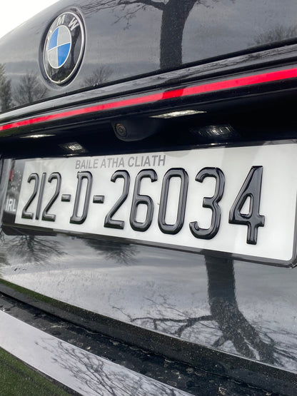 3D Gel - Number Plates (x2)