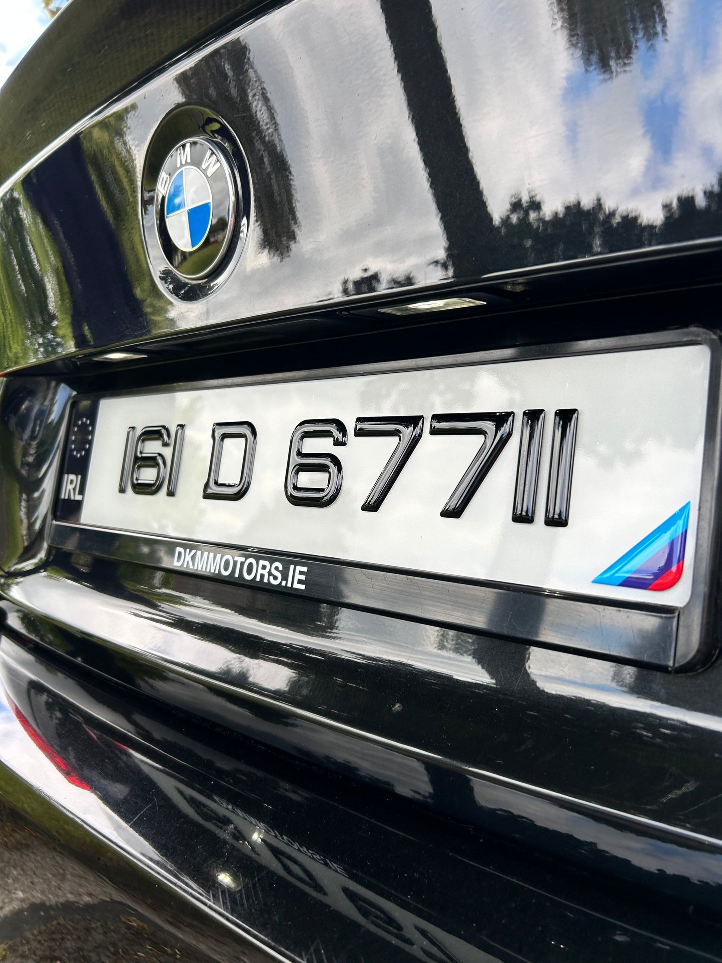 3D Gel - Number Plates (x2)
