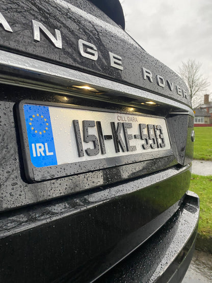 NCT Gloss 5MM 4D Number Plates (x2)