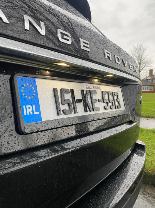 NCT Gloss 5MM 4D Number Plates (x2)