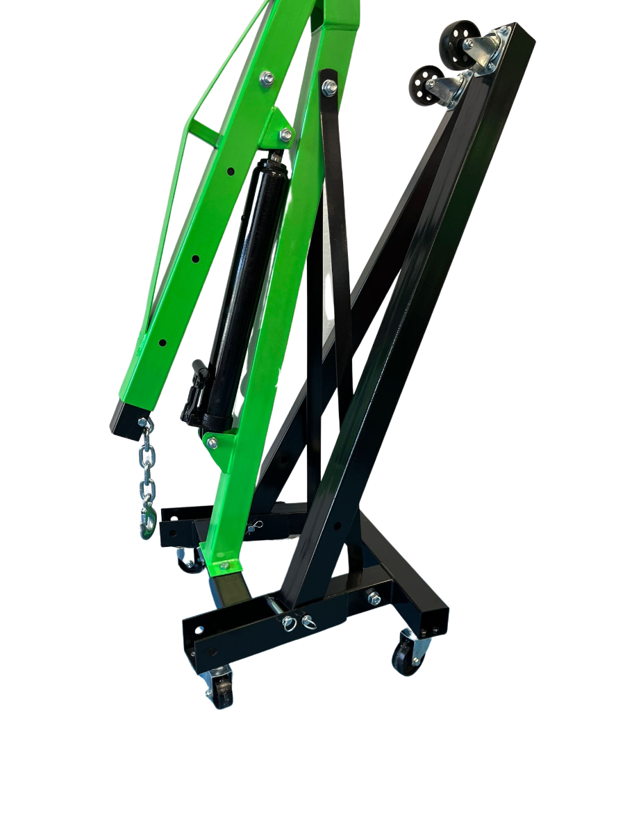 2 Ton Folding Shop Crane Engine Hoist