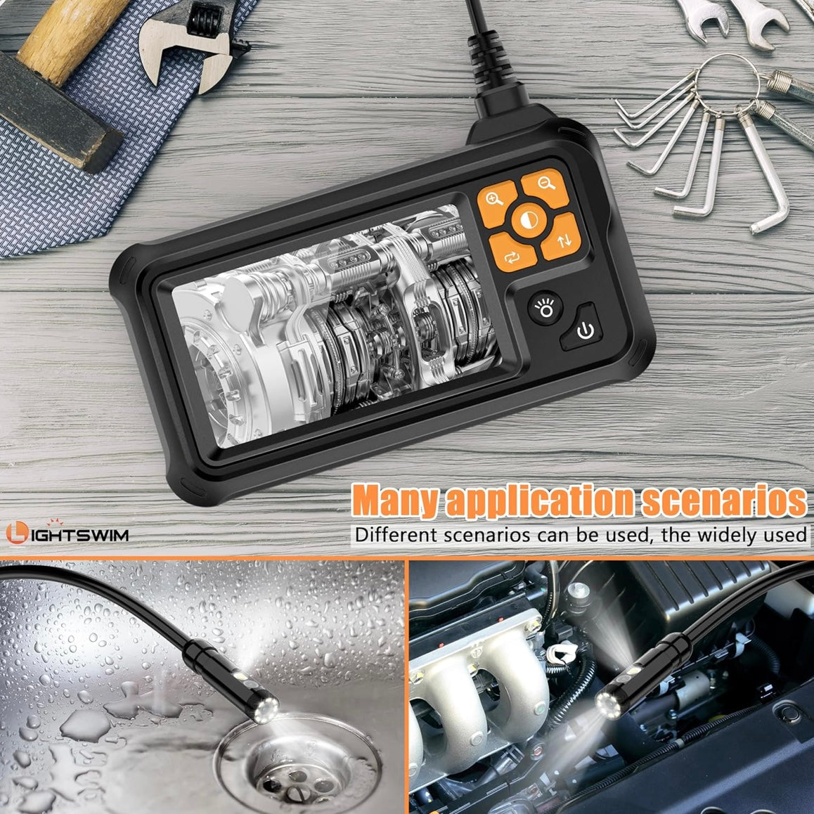 Inspection Camera 4.3” Boroscope