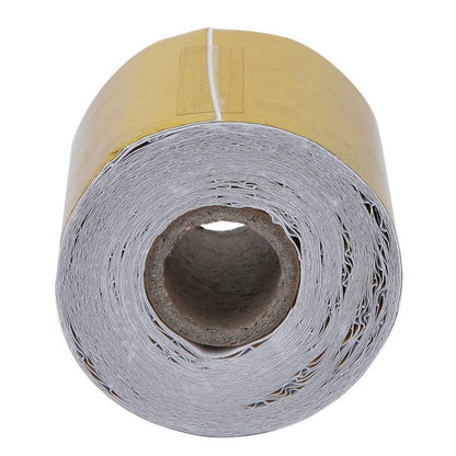 Heat Resistant Wrap, 1 Roll Gold Aluminum Foil Adhesive Tape For Car